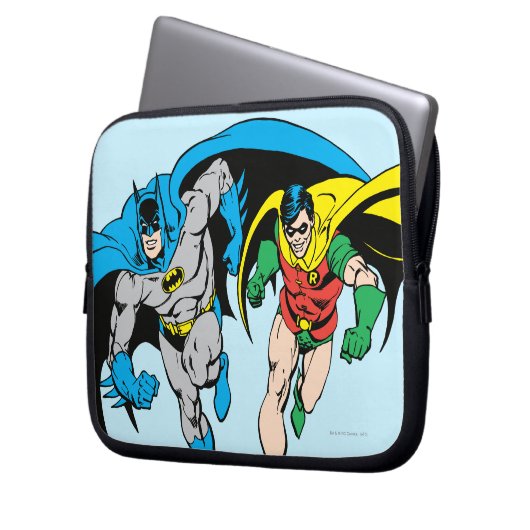 Batman & Robin Laptopschutzhülle (Vorderseite Links)
