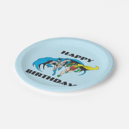 Batman & Robin Pappteller (Schrägansicht)