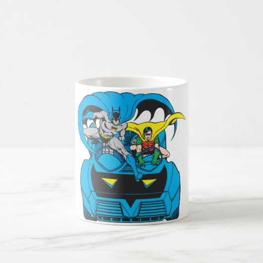 Batman & Robin Ride Batmobile Kaffeetasse (Mittel)