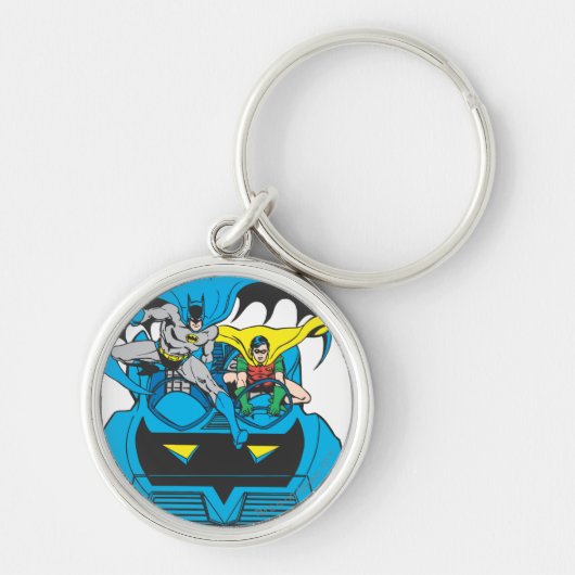 Batman & Robin Ride Batmobile Schlüsselanhänger (Vorne)