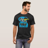 Batman & Robin Ride Batmobile T-Shirt (Vorne ganz)