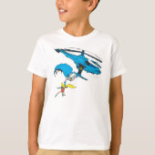 Batman & Robin Ride Helicopter T-Shirt (Vorderseite)