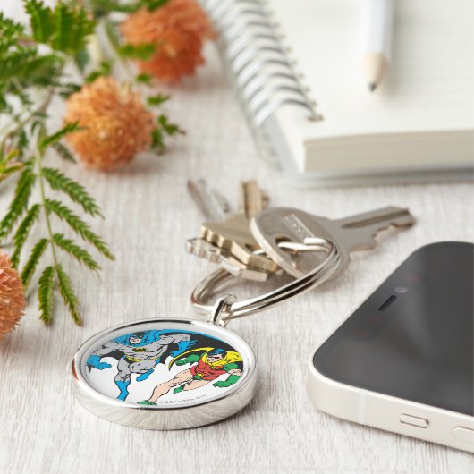 Batman & Robin Schlüsselanhänger (Seite)