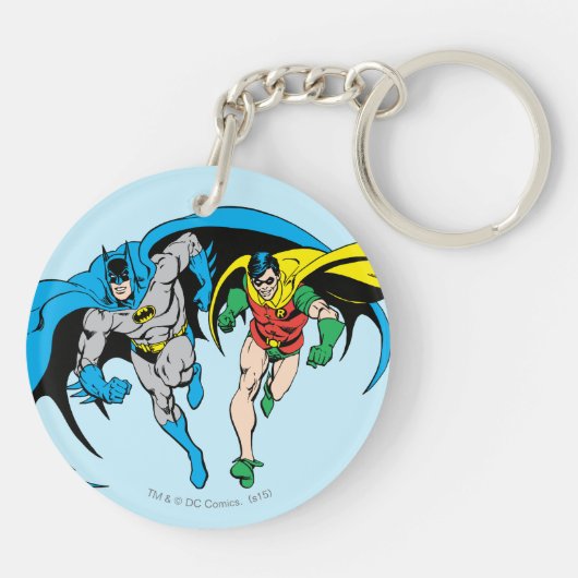 Batman & Robin Schlüsselanhänger (Rückseite)