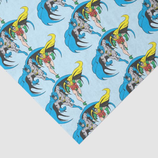 Batman & Robin Seidenpapier (Ausschnitt)