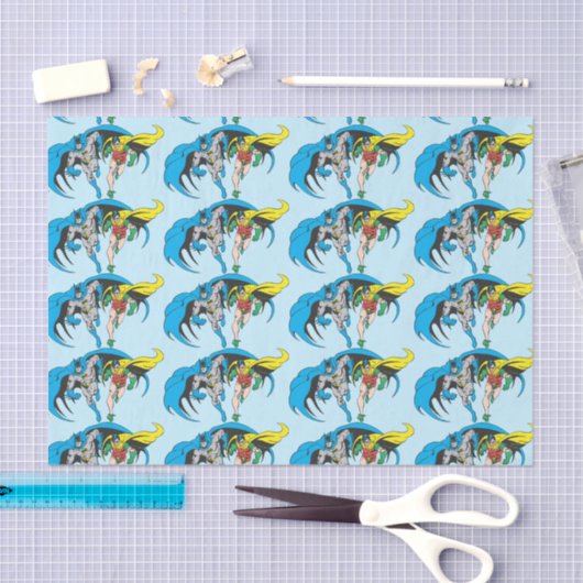 Batman & Robin Seidenpapier (Handwerk)