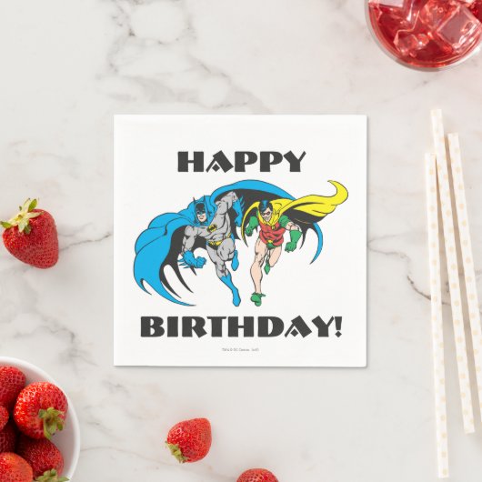 Batman & Robin Serviette (Beispiel)