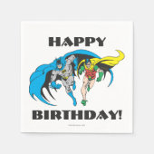 Batman & Robin Serviette (Vorderseite)