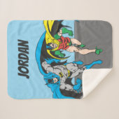 Batman & Robin Sherpadecke (Vorderseite (Horizontal))