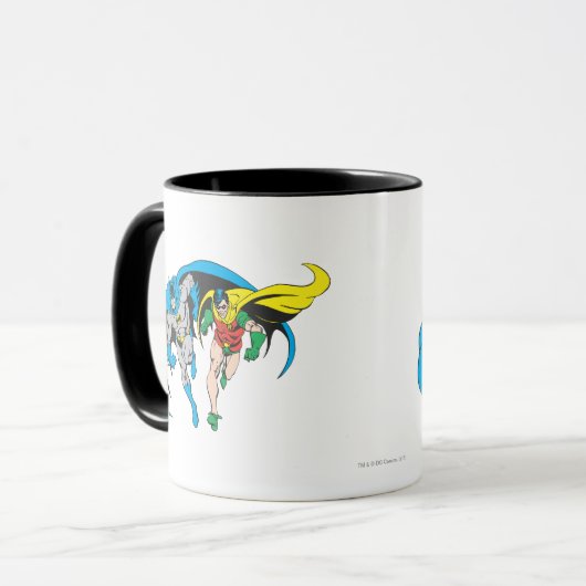 Batman & Robin Tasse (Vorderseite Links)