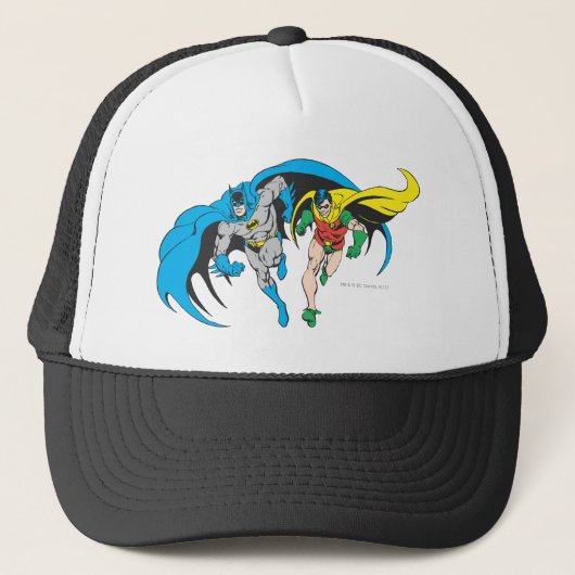 Batman & Robin Truckerkappe (Vorderseite)