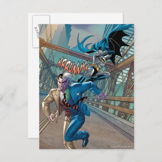 Batman Rogue Rage - 7 Postkarte (Vorne/Hinten)