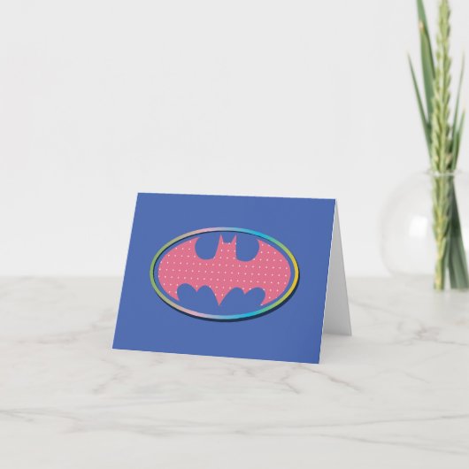 Batman | Rosa Polka-Dot-Logo (Vorderseite)
