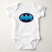 Batman | Rosa und Blau Baby Strampler (Vorderseite)