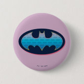 Batman | Rosa und Blau Button (Vorderseite)