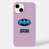 Batman | Rosa und Blau Case-Mate iPhone Hülle (Rückseite)