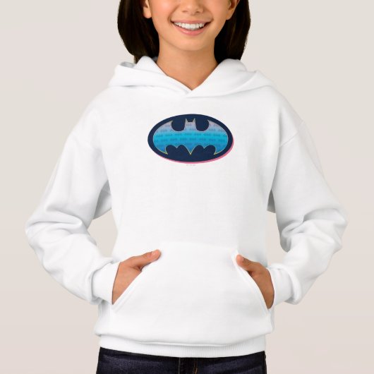 Batman | Rosa und Blau Hoodie (Vorderseite)