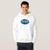 Batman | Rosa und Blau Hoodie (Vorne ganz)
