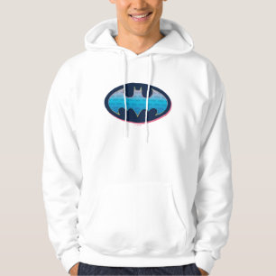 Batman Rosa und Blau Hoodie