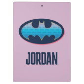 Batman | Rosa und Blau Klemmbrett (Rückseite)