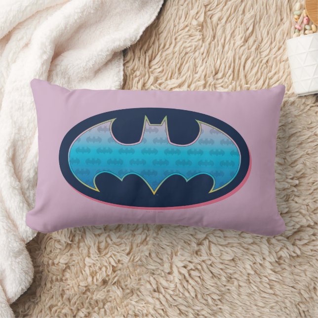 Batman | Rosa und Blau Lendenkissen (Decke)