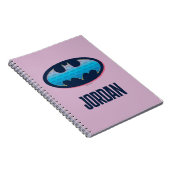 Batman | Rosa und Blau Notizblock (Rechte Seite)