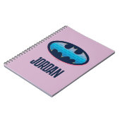 Batman | Rosa und Blau Notizblock (Linke Seite)