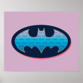 Batman | Rosa und Blau Poster (Vorne)