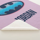 Batman | Rosa und Blau Sherpadecke (3/4)
