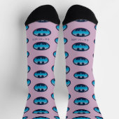 Batman | Rosa und Blau Socken (Oben)