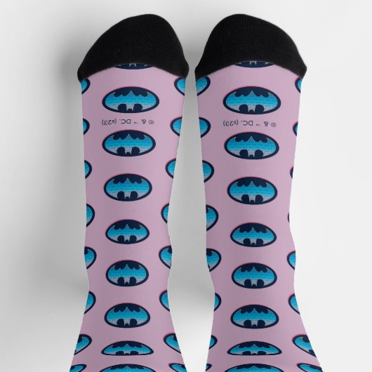 Batman | Rosa und Blau Socken (Oben)