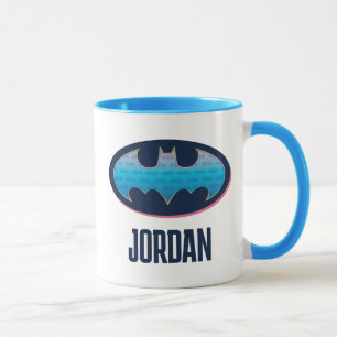Batman   Rosa und Blau Tasse