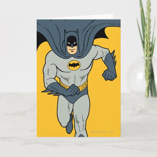 Batman Running Karte (Vorderseite)