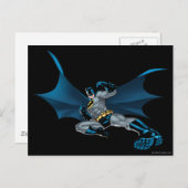 Batman Runs Postkarte (Vorne/Hinten)