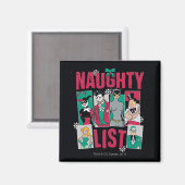 Batman | Santa Naughty List of Villains Magnet (Vorderseite/Rückseite)