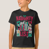 Batman | Santa Naughty List of Villains T-Shirt (Vorderseite)