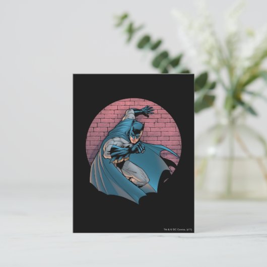 Batman Scenes - Brick Wall Postkarte (Stehend Vorderseite)
