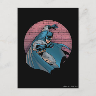 Batman Scenes - Brick Wall Postkarte