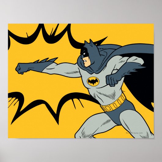 Batman-Schlag Poster (Vorne)