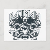 Batman | Schlangen-Logo Postkarte (Vorderseite)