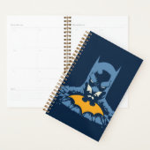 Batman schmetterte Büste mit Gold-Logo Planer (Anzeige)