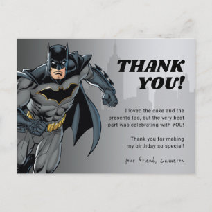 Batman   Schultafel Frohen Geburtstag Danke Postkarte