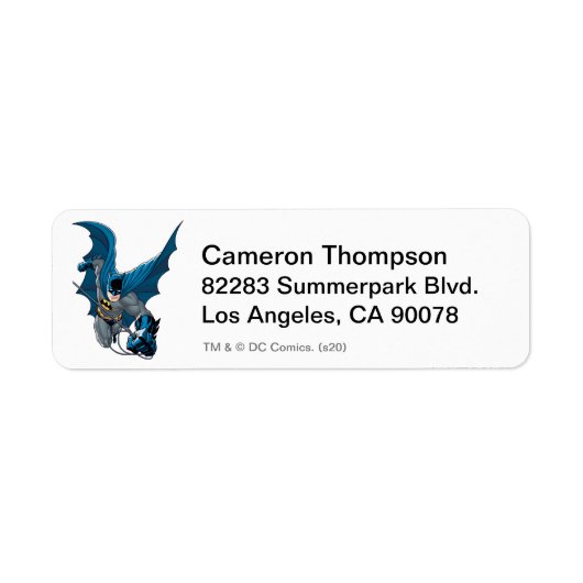 Batman schwingt aus dem Seil (Vorne)