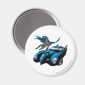 Batman schwingt über magnet (Vorderseite/Rückseite)