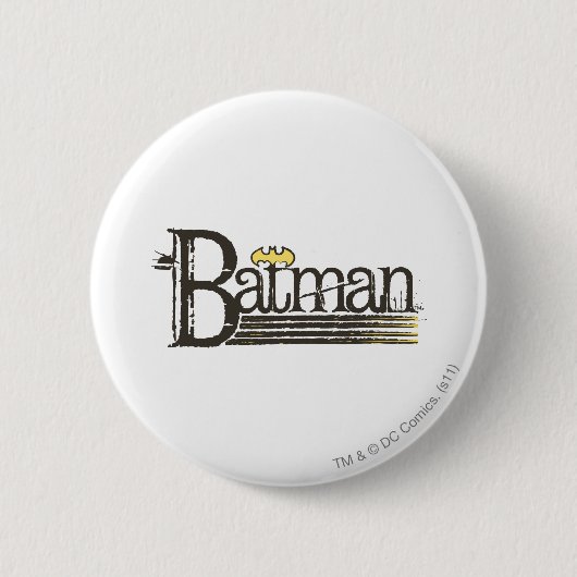 Batman-Showtime-Buchstaben Button (Vorderseite)
