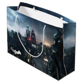 Batman sieht Stadt Große Geschenktüte (Rückseite Schrägansicht)