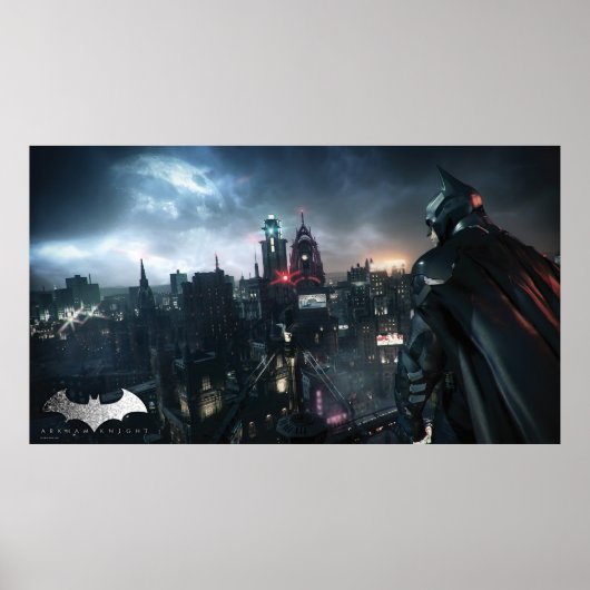 Batman sieht Stadt Poster (Vorne)