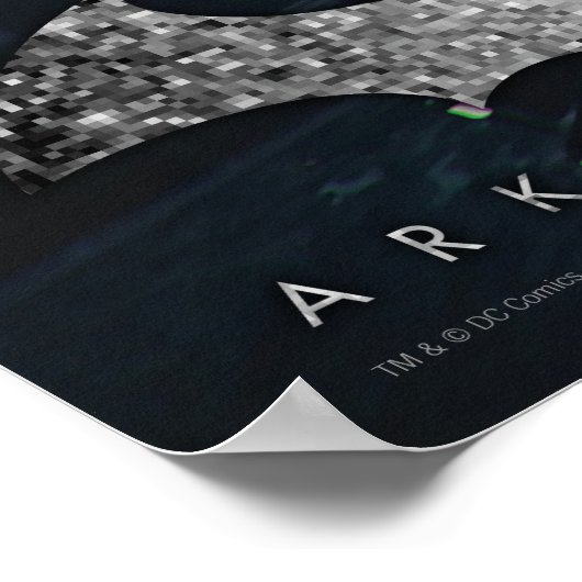 Batman sieht Stadt Poster (Ecke)