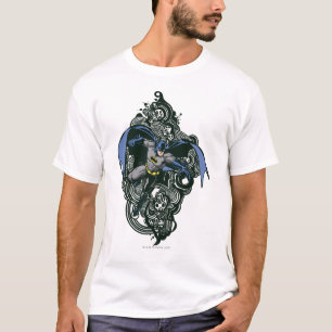 Batman Skulls/Tinte Doodle 2 T-Shirt