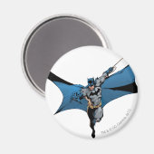 Batman springt mit Seil Magnet (Vorderseite/Rückseite)